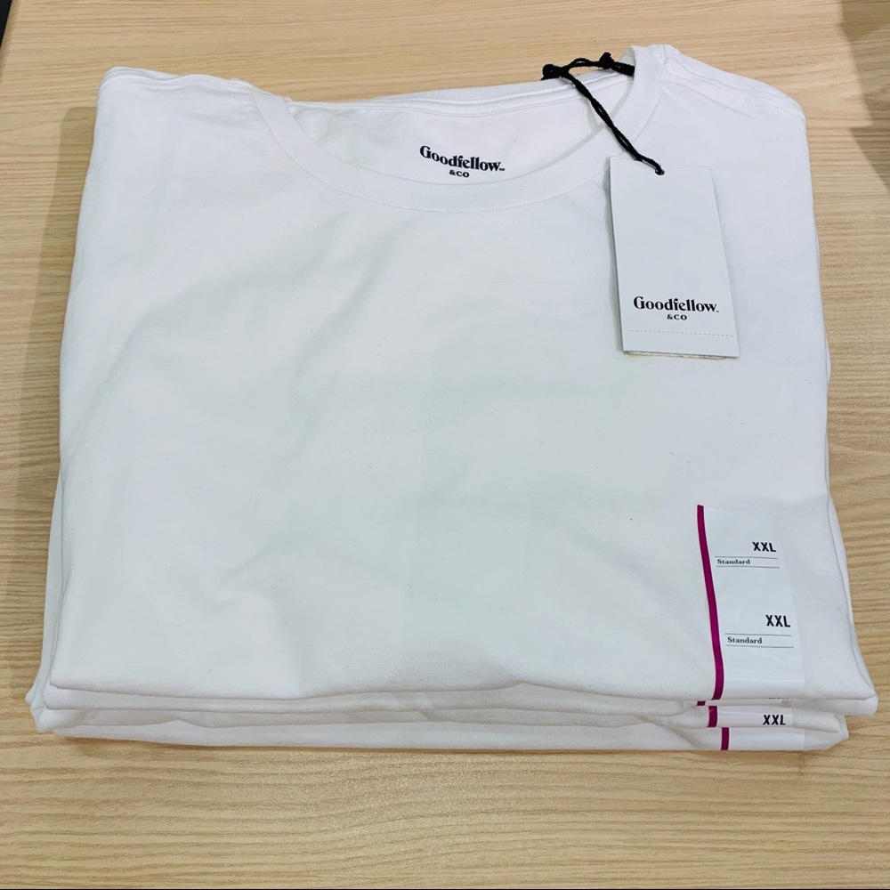 Classic White T-Shirts x 4